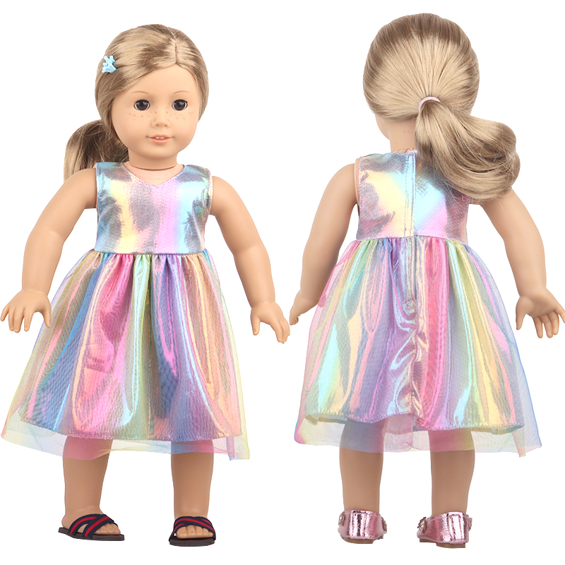 Summer Clothing Baby Girl - Saia colorida feminina e vestido de