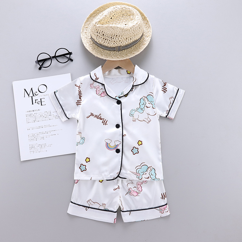 Summer Clothing Baby Girl - Novo bebê meninos meninas pijamas dos