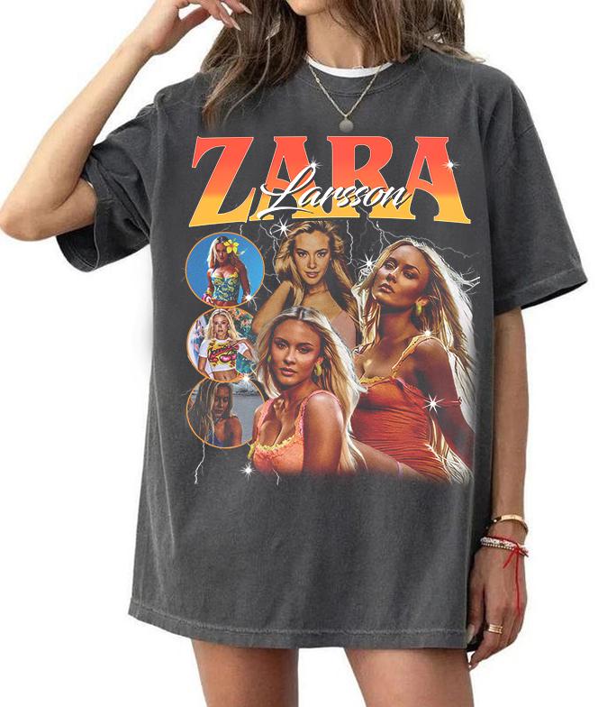 Camiseta Retro Zara Larsson, C - Summer Zara avaliação e preço
