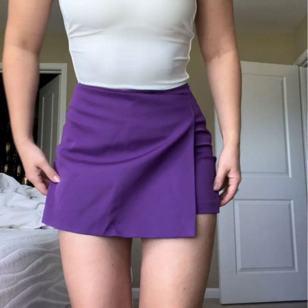 Muyer skort para mulheres saia - Summer Zara avaliação e preço